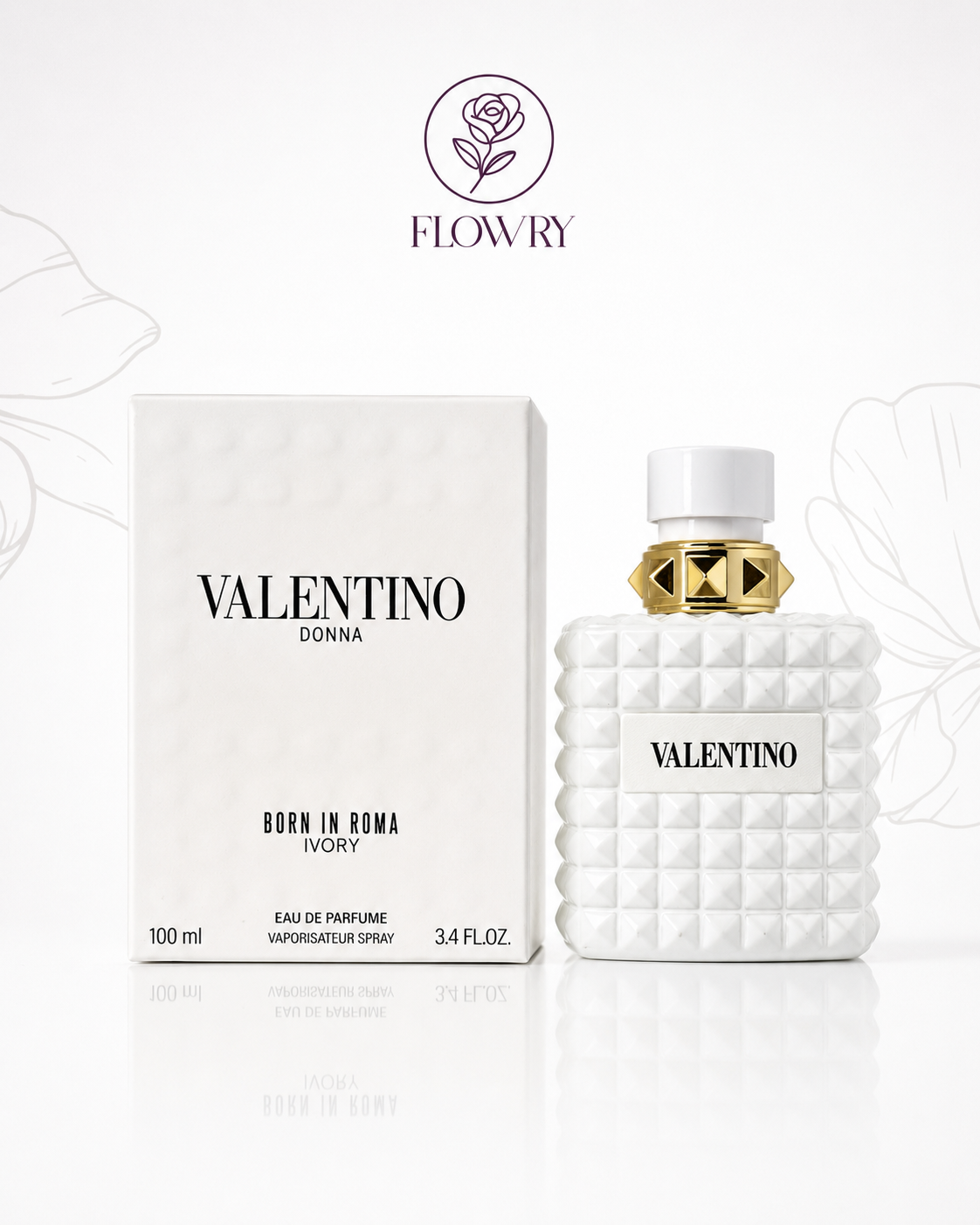Valentino Donna Born in Roma Ivory [ Master Box ] للنساء