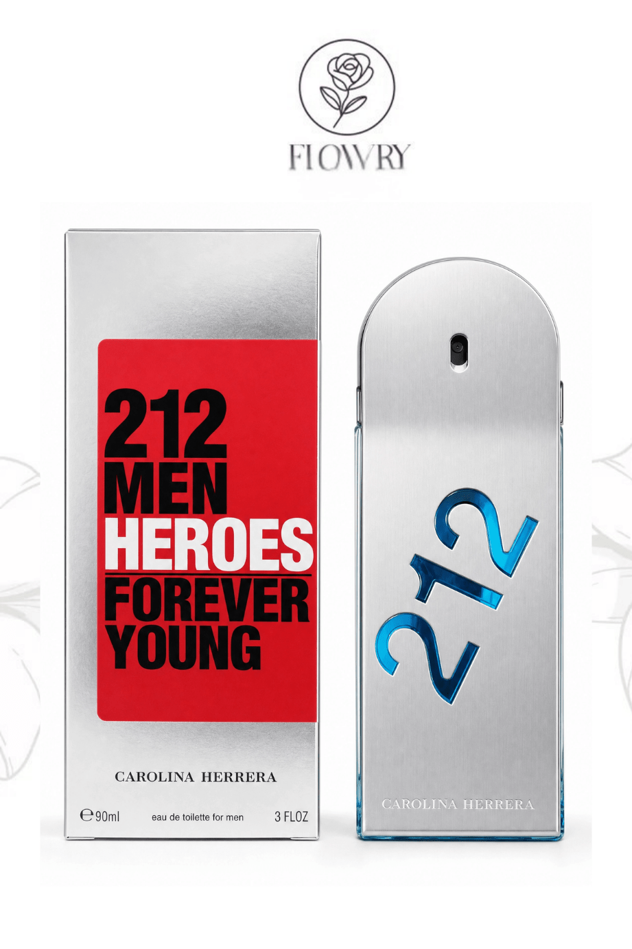 212 Heroes by Carolina Herrera [ Master Box ] للرجال - Flowry