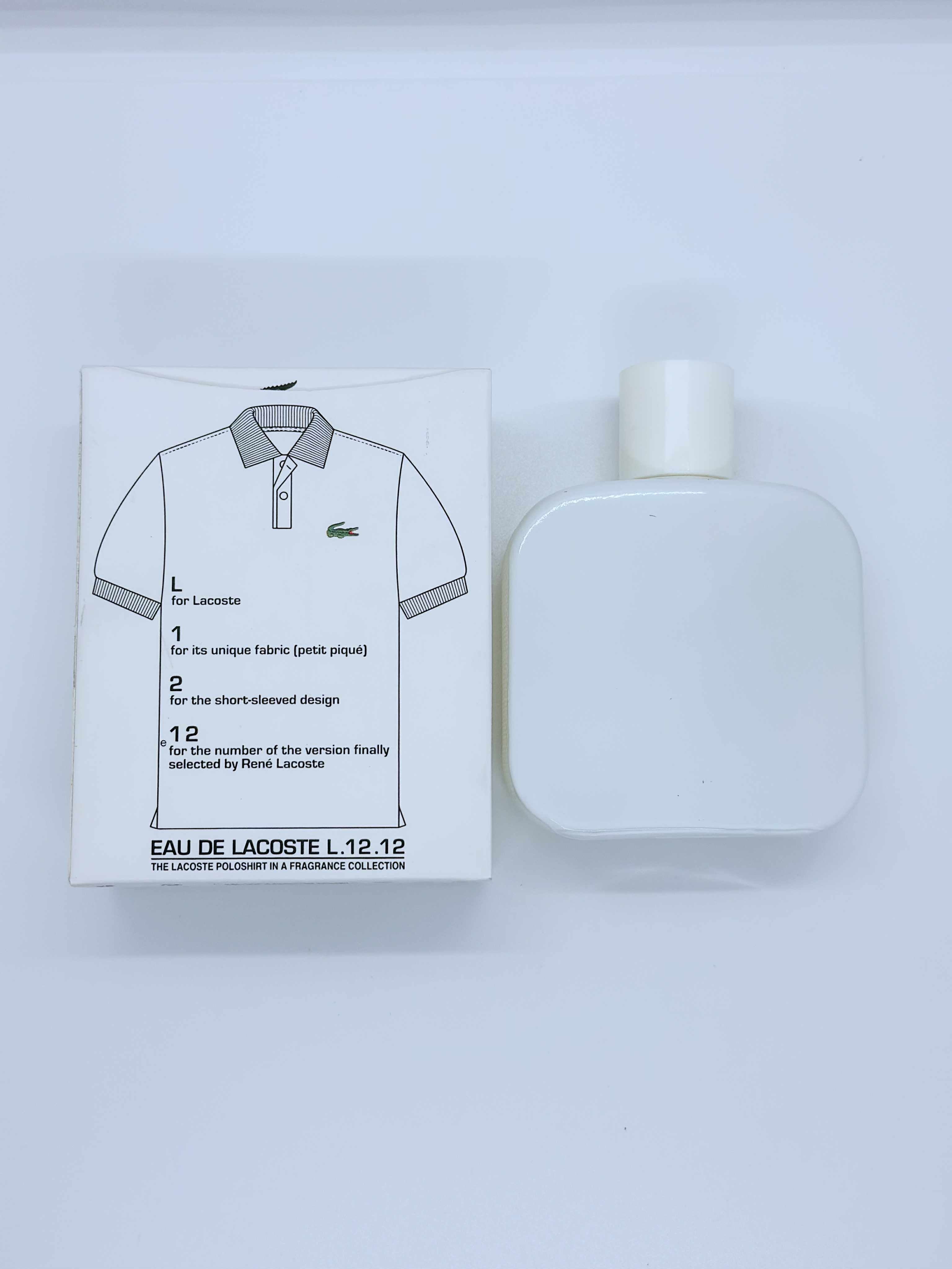 Eau de Lacoste -  Lacoste White  [ Master Box ] للرجال