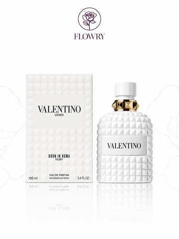 Valentino Uomo Born in Roma Ivory [Master Box ] للرجال