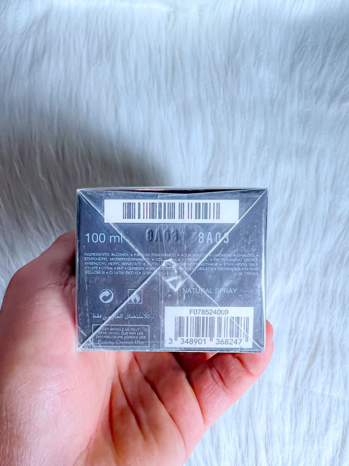 Sauvage Dior [ sealed master box ] للرجال