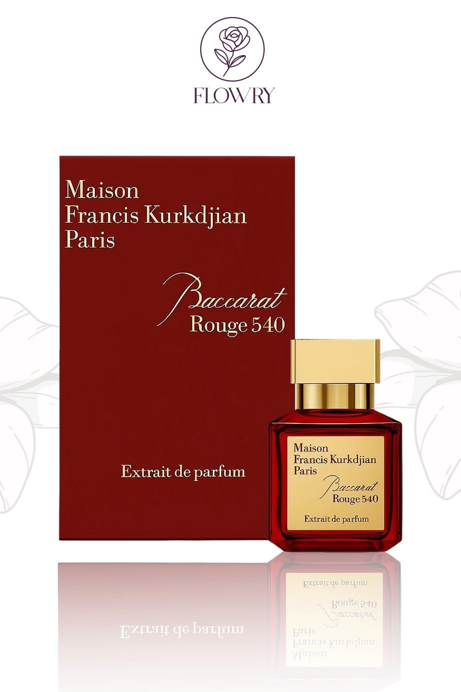 Baccarat Rouge 540 Extrait de Parfump [sealed master box ] للجنسين - Flowry