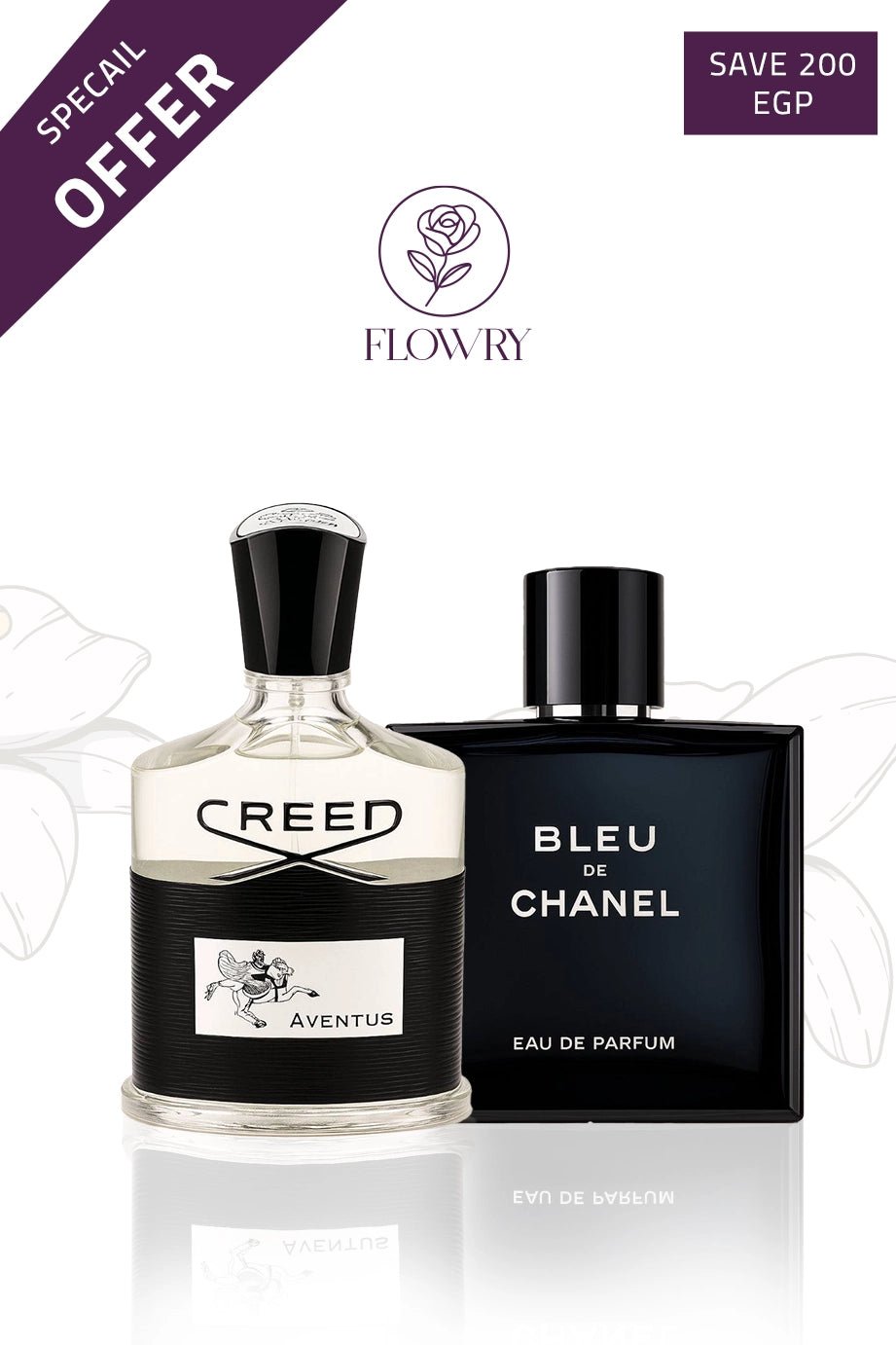 bleu de chanel + Aventus Creed - Flowry