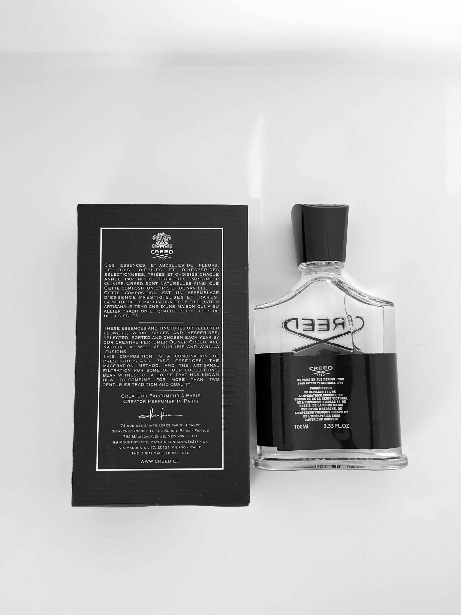 Creed Aventus 100 ml [ Master Box ] للرجال - Flowry