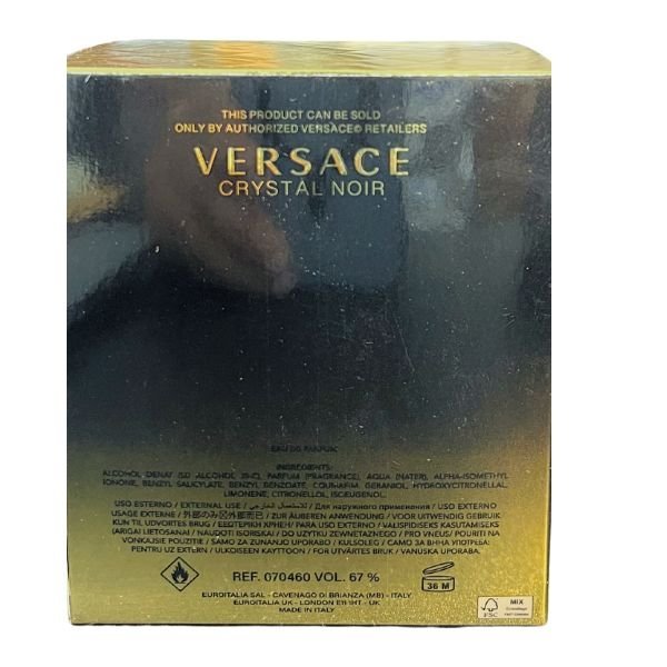 Crystal Noir Versace [ sealed master box ] للنساء - Flowry
