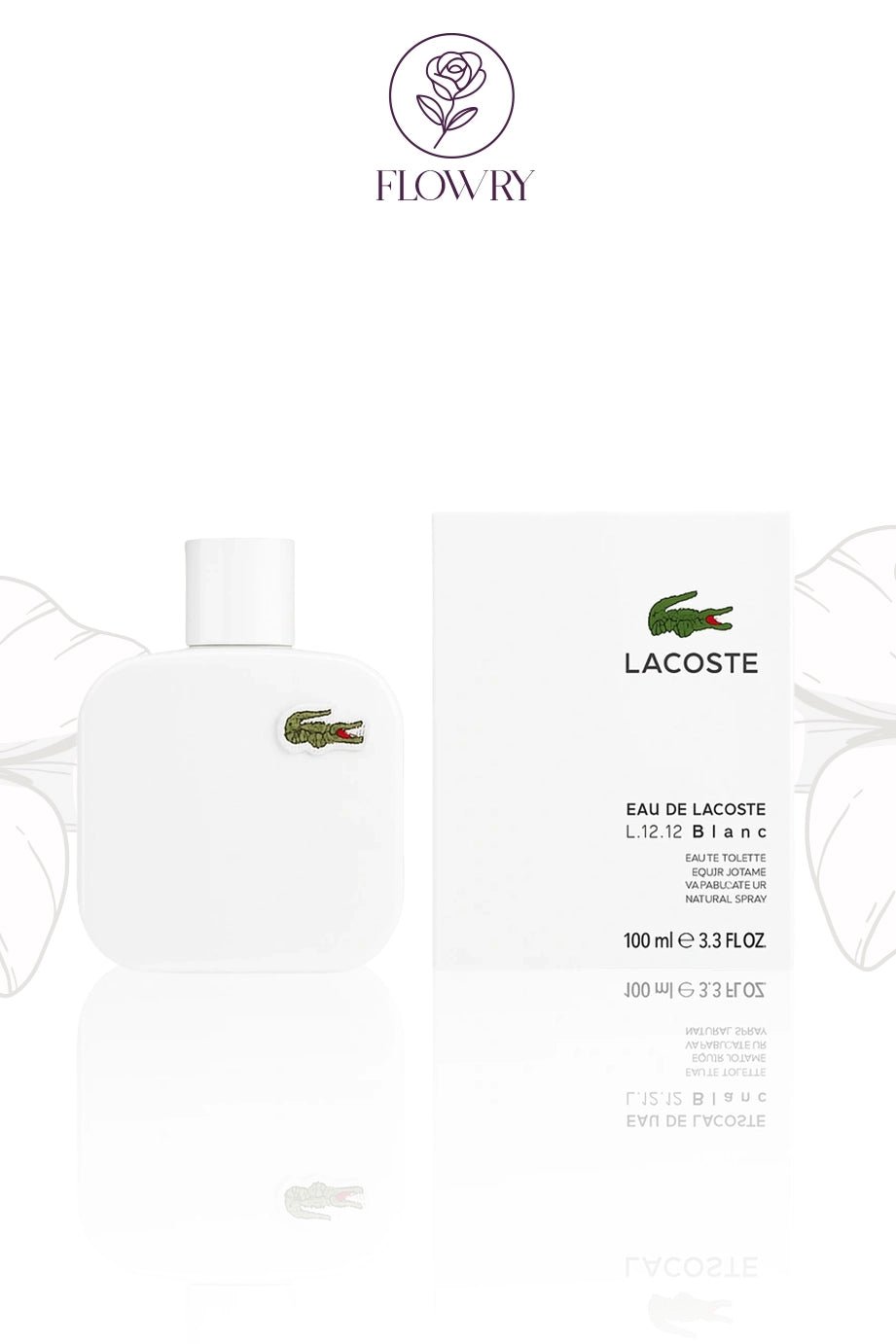 Eau de Lacoste - Lacoste White [ Master Box ] للرجال - Flowry