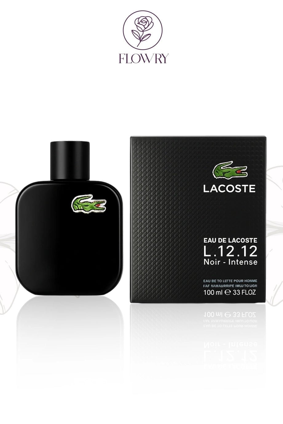 Eau de Lacoste - Noir Lacoste [ Master Box ] للرجال - Flowry