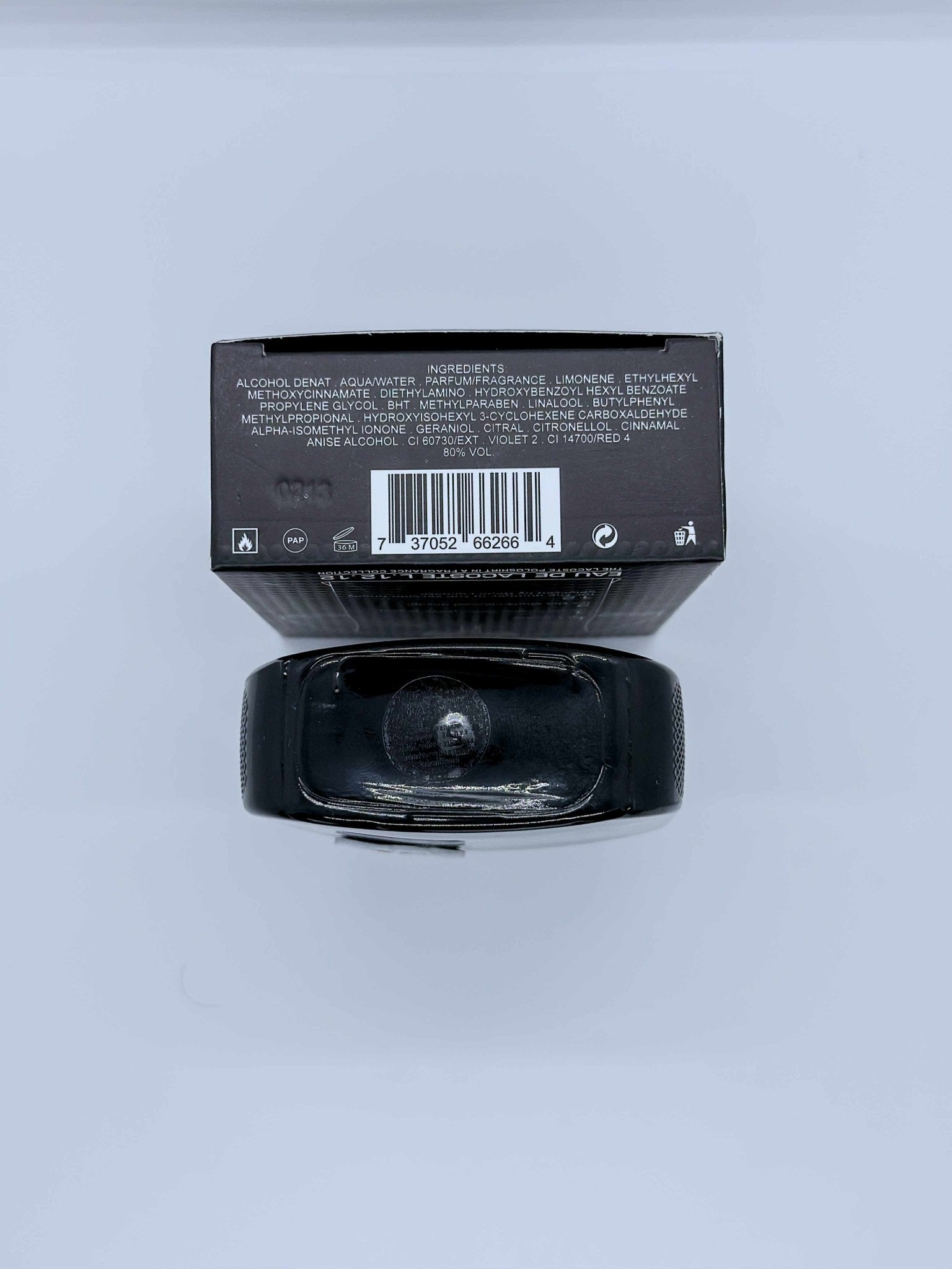 Eau de Lacoste - Noir Lacoste [ Master Box ] للرجال - Flowry