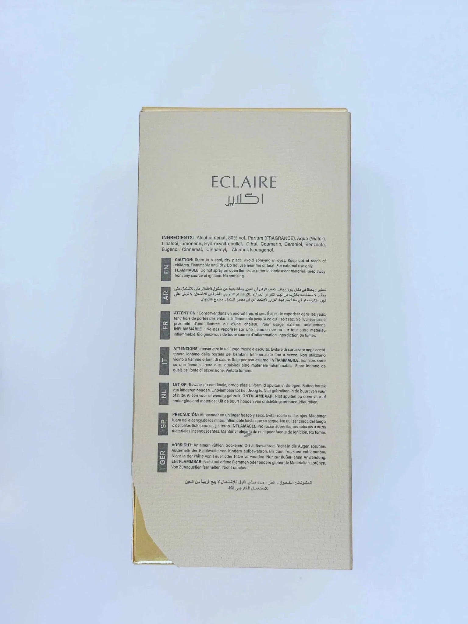 Eclaire by Lattafa 100 ml [ sealed master box ] للنساء - Flowry
