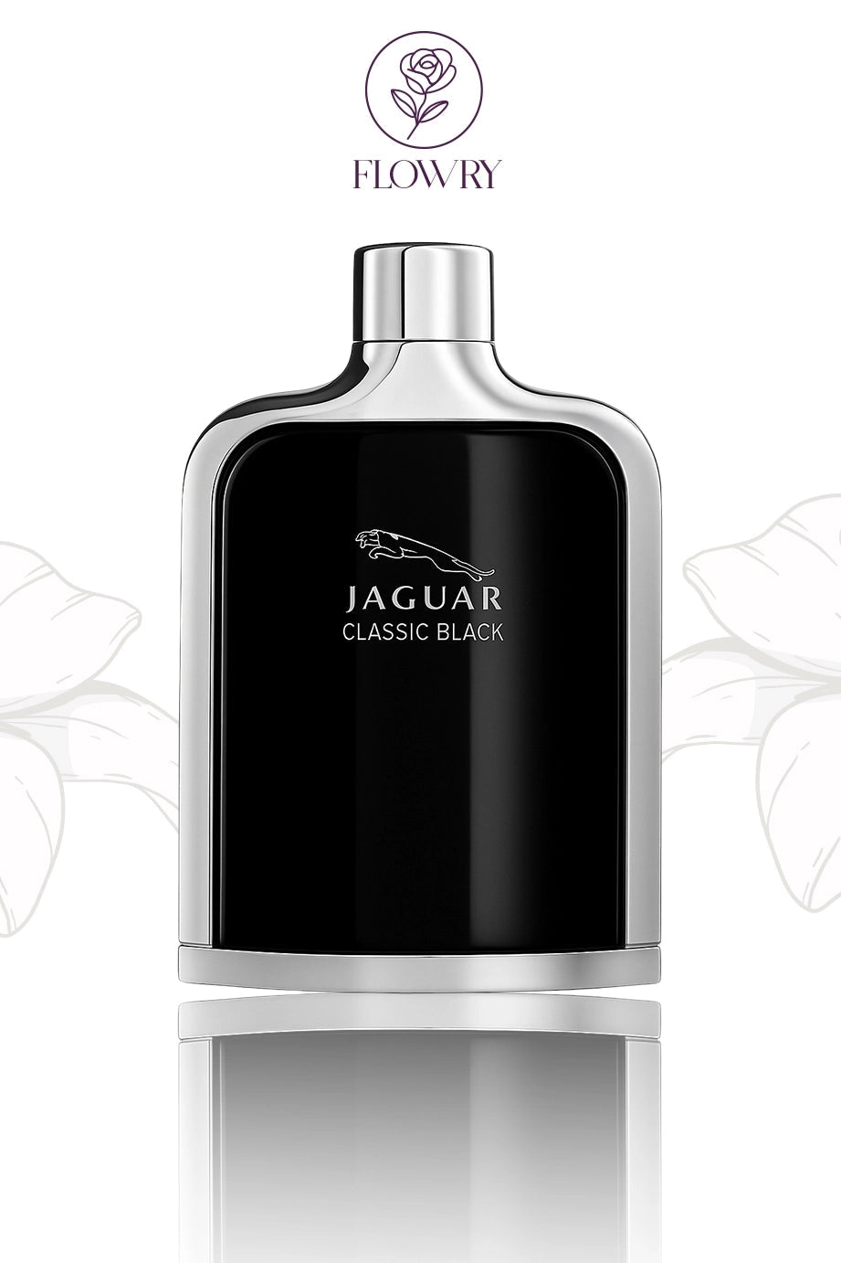 Jaguar Classic Black Jaguar للرجال - Flowry