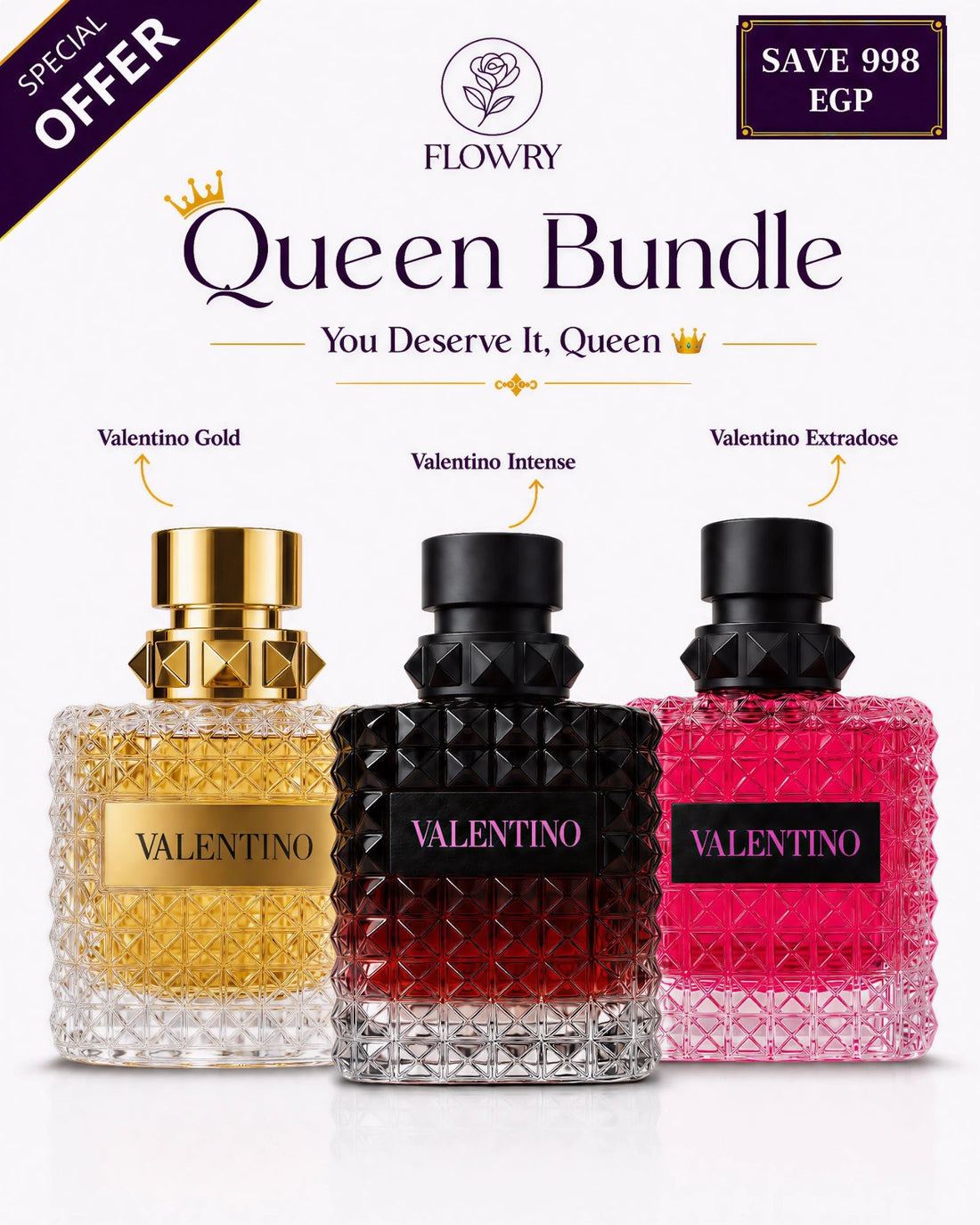 Queen Bundle - Flowry