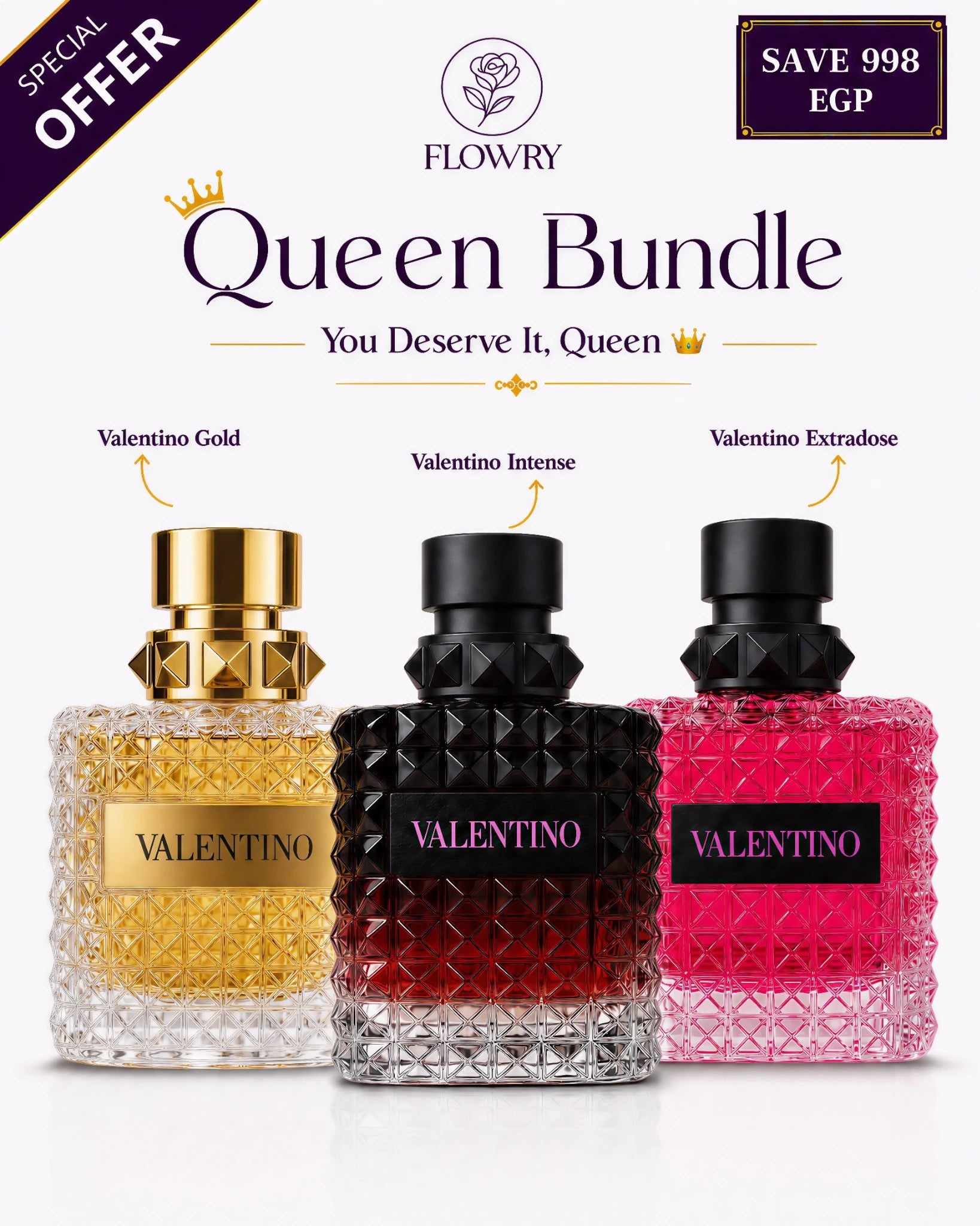 Queen Bundle - Flowry