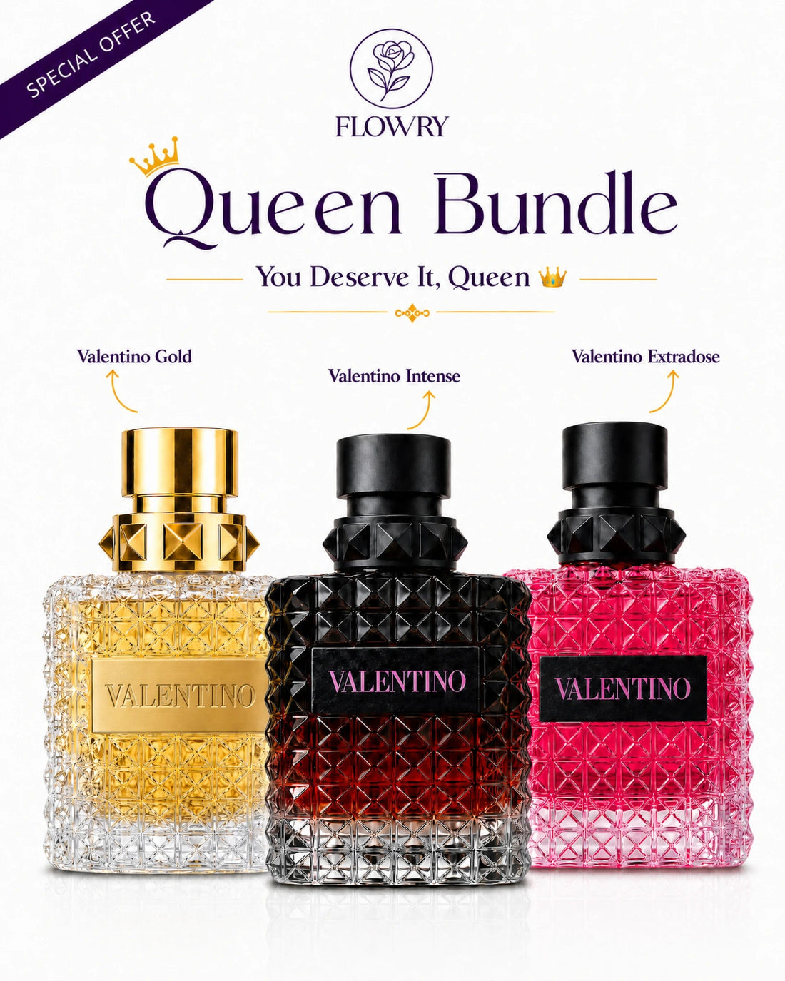 Queen Bundle - Flowry