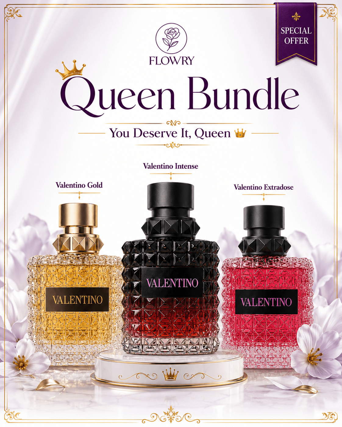 Queen Bundle - Flowry