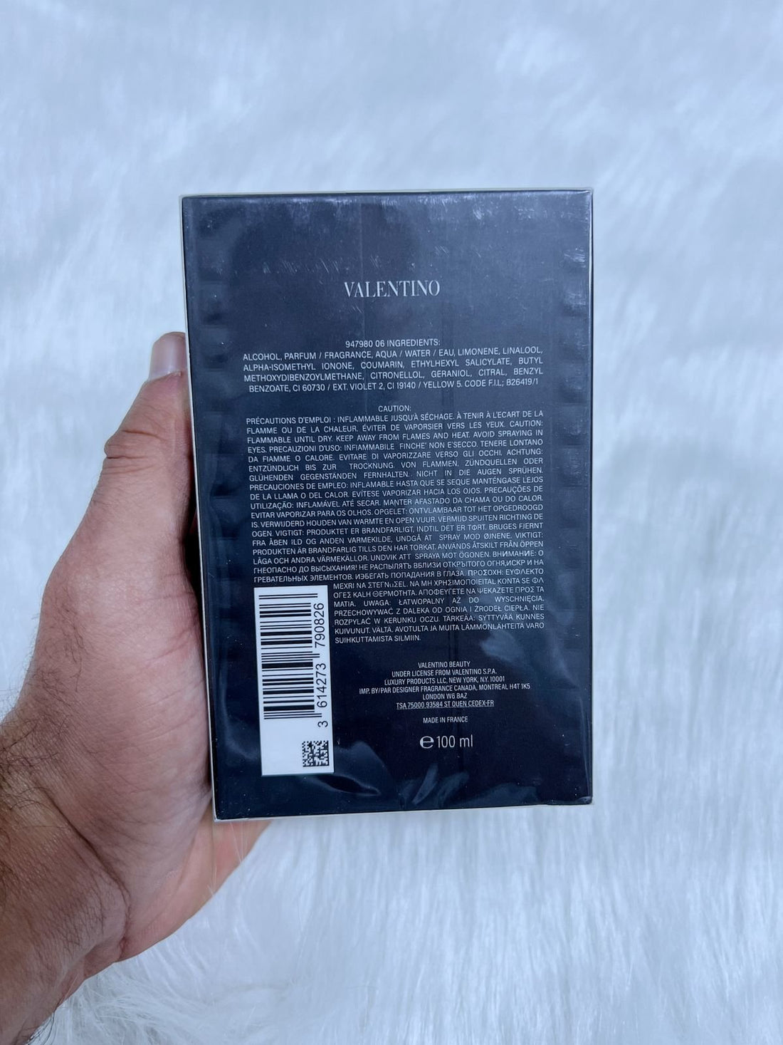 Valentino Uomo Born In Roma Intense [ sealed master box ]  للرجال