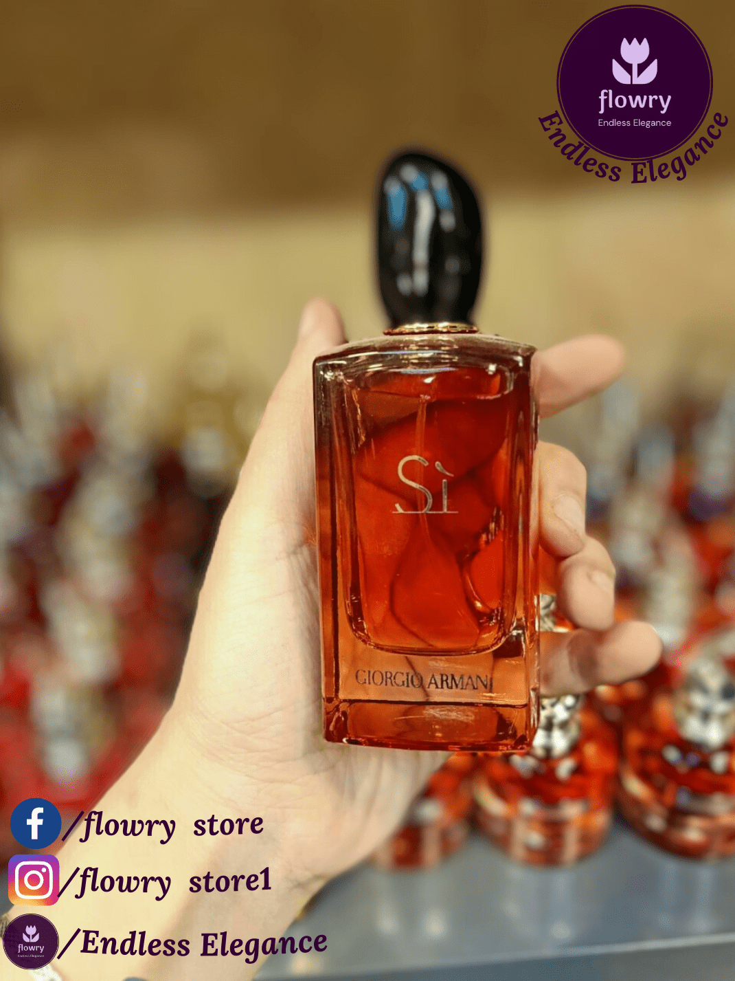 Sì Intense 2021 Giorgio Armani للنساء - Flowry