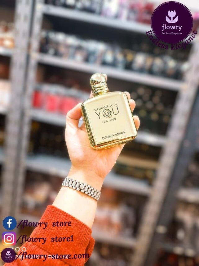 Stronger With You Leather Giorgio Armani للرجال - Flowry