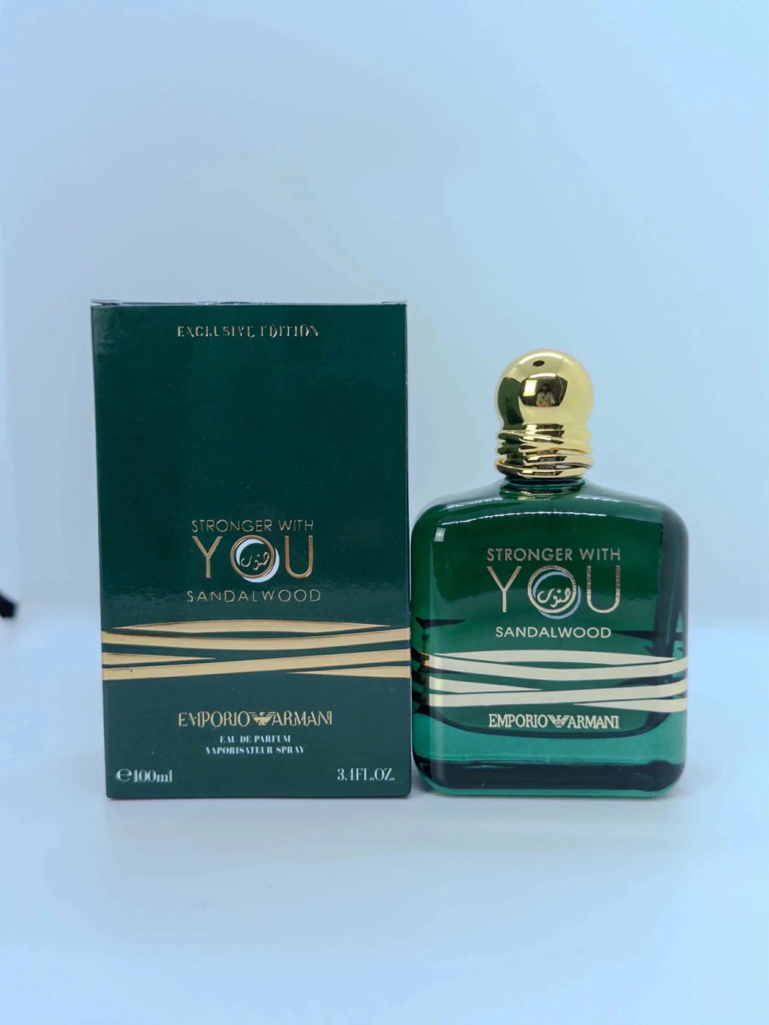 Stronger With You Sandalwood Giorgio Armani 100 ml [ sealed master box ] للجنسين - Flowry