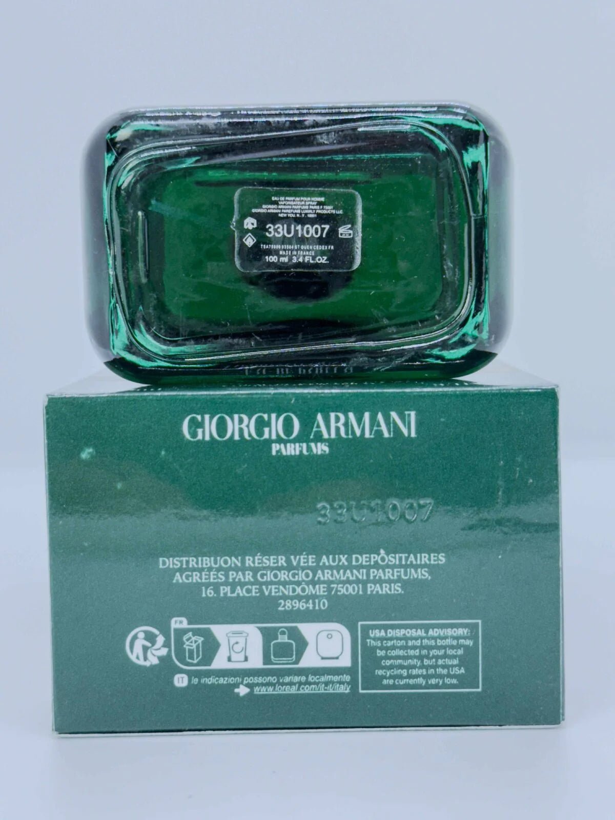 Stronger With You Sandalwood Giorgio Armani 100 ml [ sealed master box ] للجنسين - Flowry