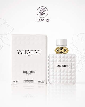 Valentino Donna Born in Roma Ivory [ Master Box ] للنساء - Flowry